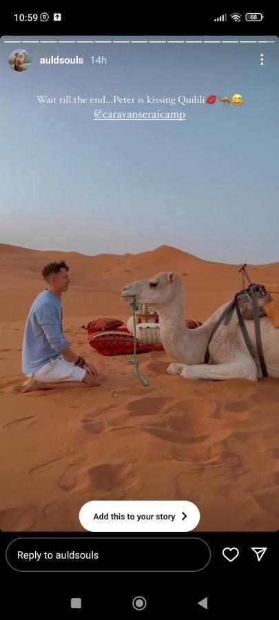 Caravanserai Luxury Desert Tented Camp Merzouga Exteriör bild