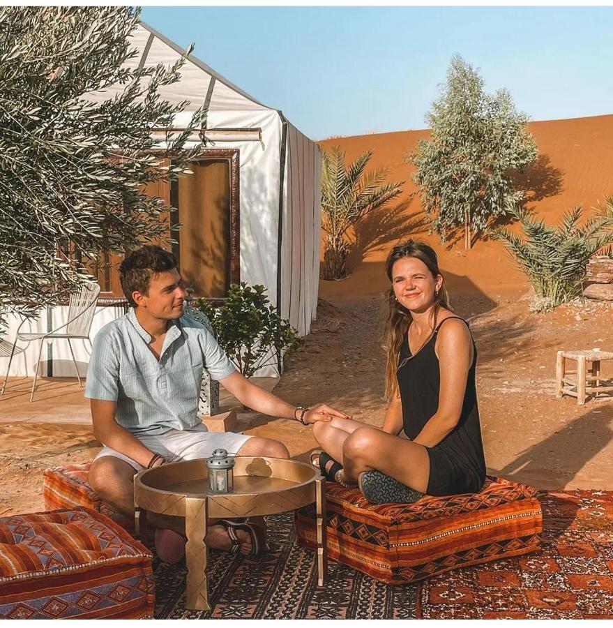 Caravanserai Luxury Desert Tented Camp Merzouga Exteriör bild