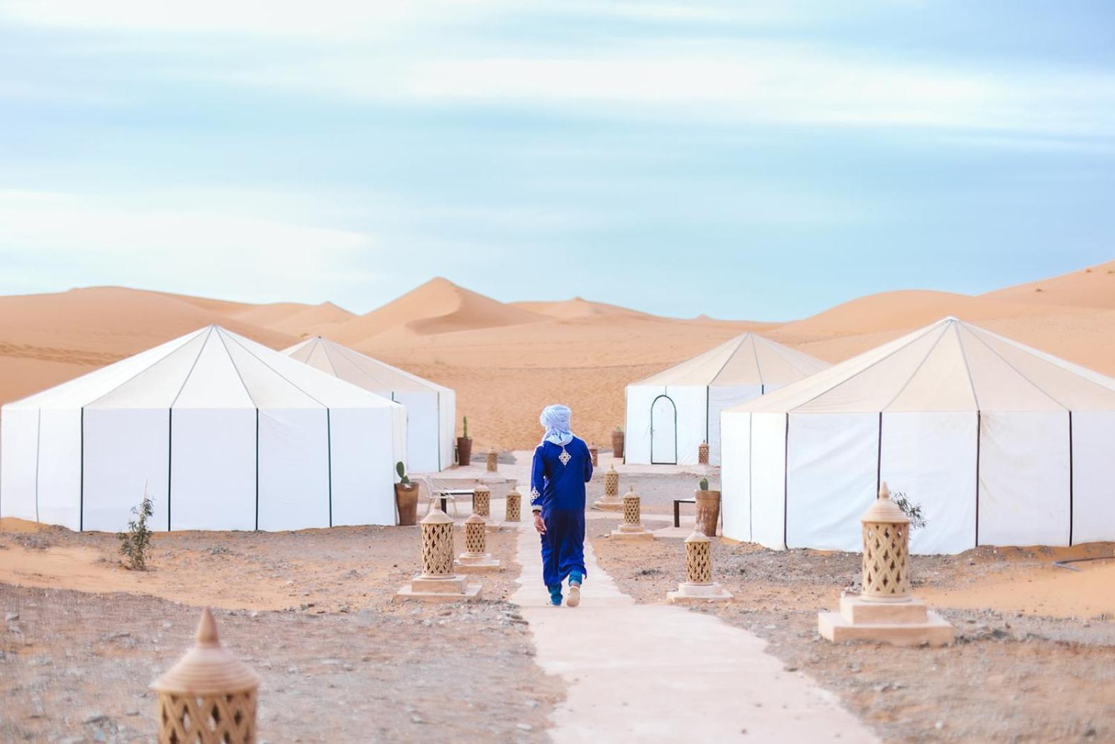 Caravanserai Luxury Desert Tented Camp Merzouga Exteriör bild